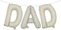 16 INCH DAD Multicolor optional Foil Letter Balloon 16" Happy Father's Day Best by RUIANSI