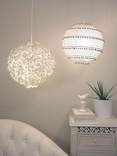 Supla 20 Pack Chinese White Paper Lantern Round 4” 6” 8” 10” 12” White Hanging - Image 8