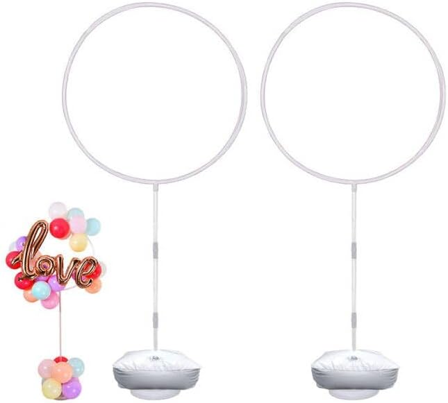 Faylapa Balloon Round Arch Column Stand Set of 2 Pack, Stand Round Balloon by Faylapa
