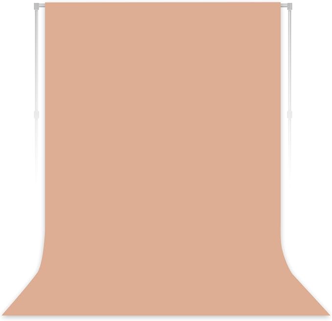 Nude Backdrop for Photoshoot, Professional Photo Backdrop Background Curtain by LYLYCTY