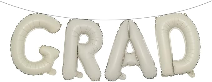 Foil Balloons Congrats Graduation Party Balloons Congratulations Letter Grad by RUIANSI