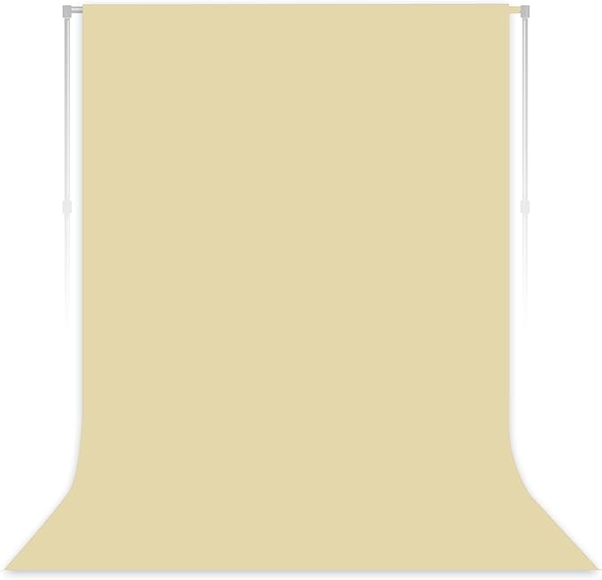 Tan Backdrop for Photoshoot Professional Photo Backdrop Background Curtain for by LYLYCTY