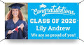 Personalized Graduation Photo Vinyl Banner Sign by Milweb1LLC