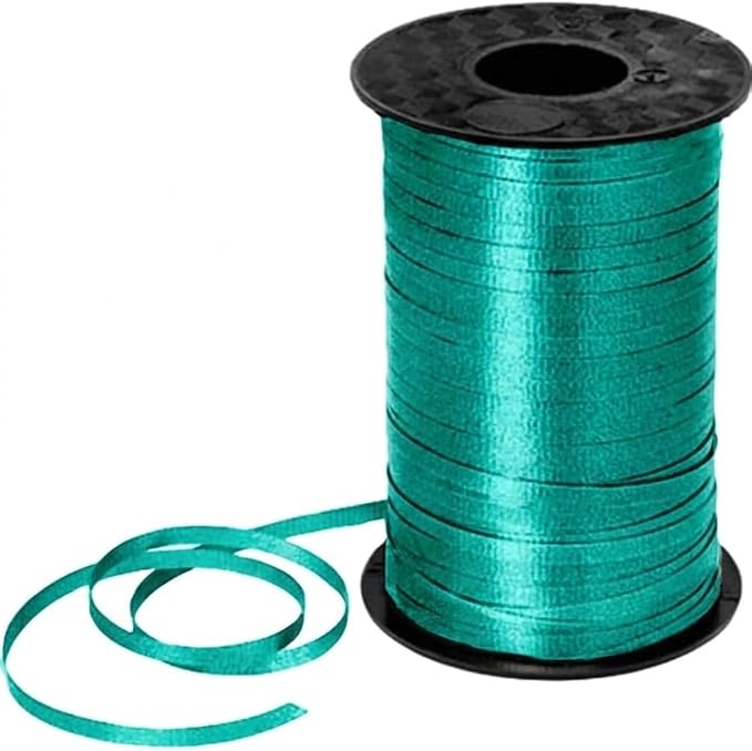 PMU 500 Yards x 3/16in Sea Green Crimped Curling Ribbon String by PMU