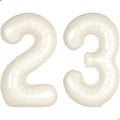 Cream White Number 23 32 Balloon by Unknown