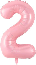 40 Inch Pink Number 2 Balloon Suitable by Unknown