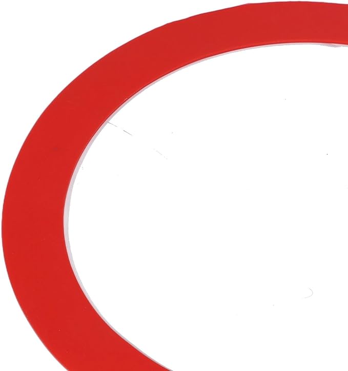 Golf Practice Target Ring, Thin Silicone Vibrant Target Indicator GolfTargets Circle for Putting, Chipping, Pitching for Training