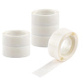 Briartw 1800 Pcs 1/8in Clear Mini Glue Point Dots, 6 Roll Double Sided by Briartw