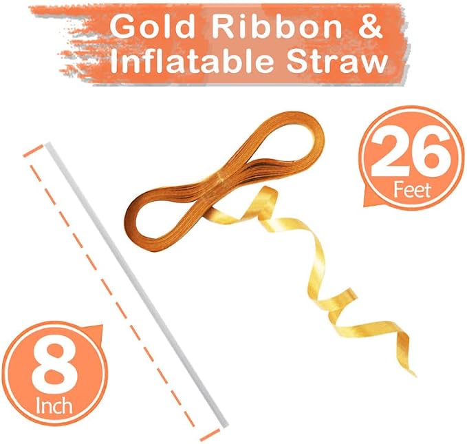 2 Pcs 42 Inch Rose Gold Foil Balloons Number 8, Huge Number Balloons - Image 3