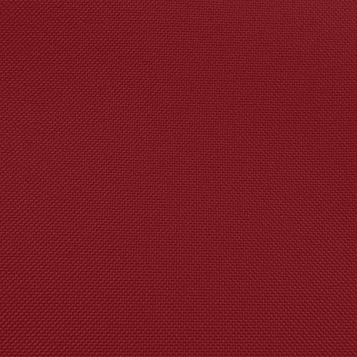 Ultimate Textile Pleat Polyester Fabric Table Skirt - Machine Washable Flame Resistant with Clips for Events, Weddings & Trade Shows, Cut & Sewn in Paterson, NJ - Holiday Red, 14' Box Pleat