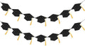 Graduation Decoration Banners 2026 Black Glitter Graduation Hats Banners | by TrlaFy