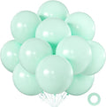 Pastel Green Balloons 18 Inch 24 Pack Matte Helium Latex Round Balloons by KALOR