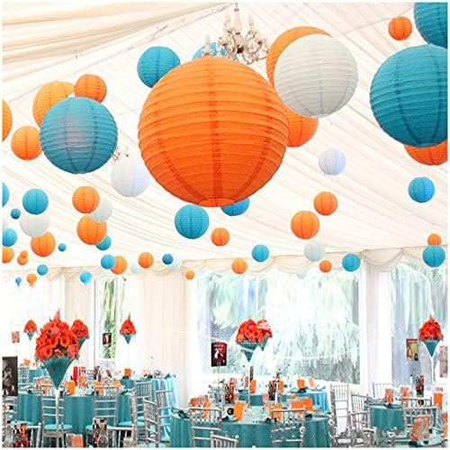 12Pcs 6, 12 Inch Mixed Sizes Black Paper Lanterns Decorative Chinese, Japanese - Image 4