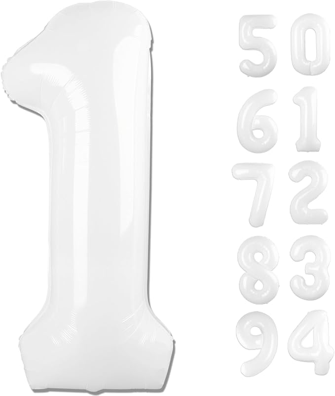 White 1 Balloon - Image 5