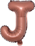 Chocolate Color Letter Number Foil balloons 1pc 16inch Alphabet Digital by RUIANSI