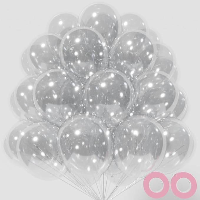 Clear Balloon 12 Inch by Kawkalsh