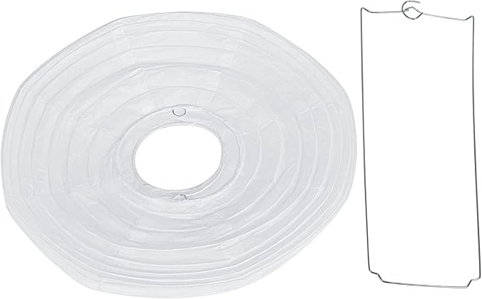 LIHAO 20PCS White Paper Lanterns - Image 7