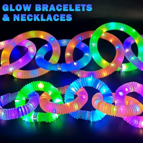 Halloween Glow Sticks for Kids 12-96 PCS,Glow in Dark Party Favor Supplies - Image 3