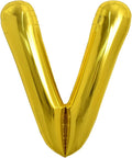 TONIFUL 40 Inch Large Gold Letter V Foil Balloons Alphabet Balloons | Giant by TONIFUL