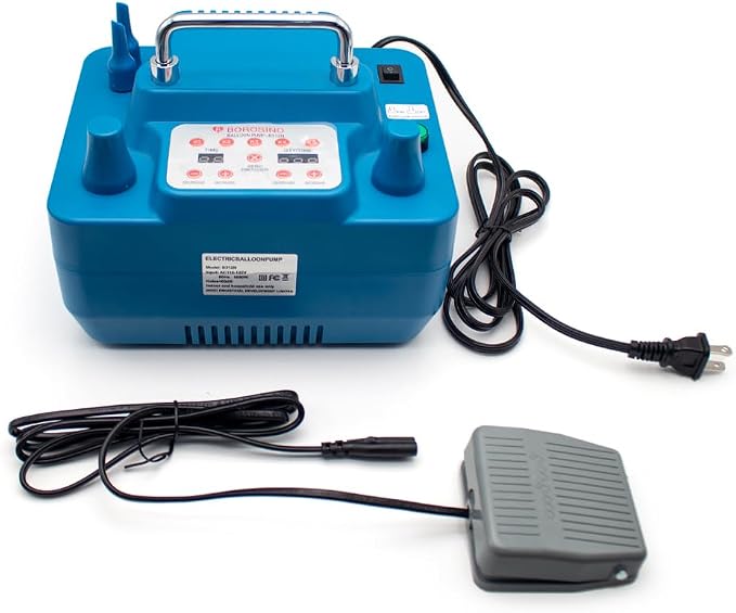 iDili 800W Professional Electric Balloon Pump, Timing Quantitative Double Hole by iDili