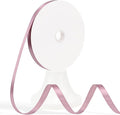 Rosy Mauve Ribbon 3/8 Inch 120 Yards, Mauve Pink Satin Ribbon by Unknown