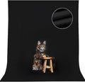 CPLIRIS 5x7ft Black Backdrop Background by CPLIRIS