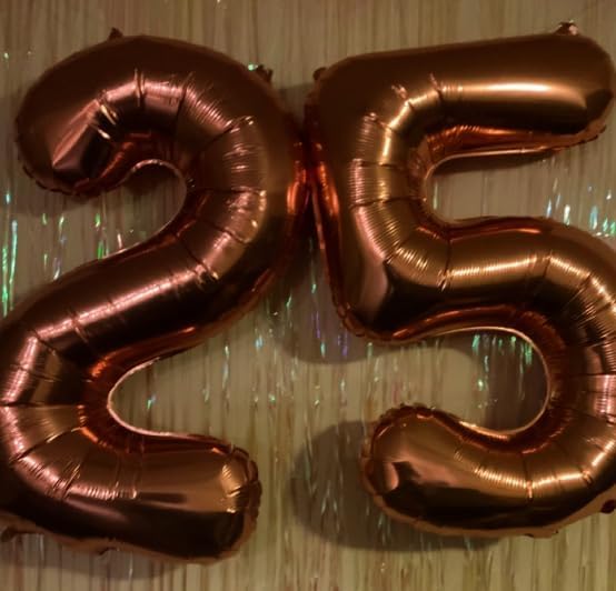 Dark Brown Number 4 Balloon 40 inch, 4th Birthday Party Balloons Decorations | - Image 5