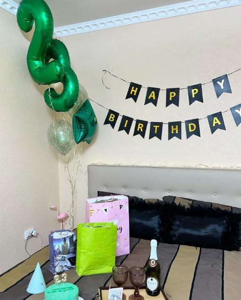 Green Number 2 Balloon 40 inch, Balloon numbers party supplies, deco photo shoot - Image 7