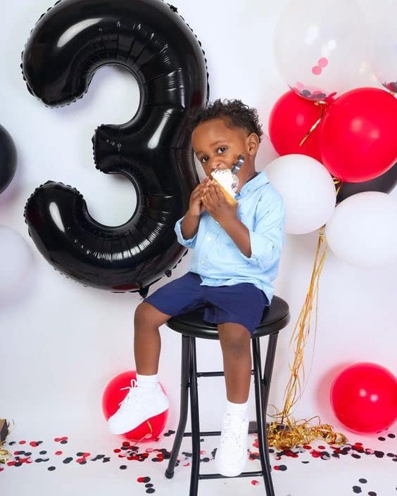 Black 9 Balloon - Image 2