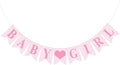 Hahafelt 1 Pcs Pink Gingham Baby Girl Banner by Hahafelt