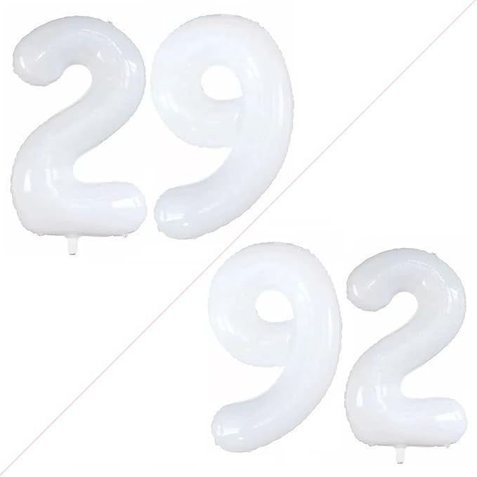Number 29 Balloons for 29th Birthday Party Decorations, 42 Inch Jumbo Foil by GOER