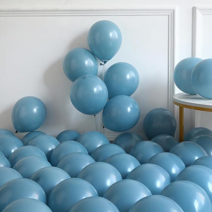 Under the Sea Party Decorations Blue Balloons - Image 4