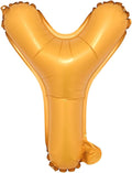 16" inch Single Orange Alphabet Letter Number Balloons Aluminum Hanging Foil by RUIANSI