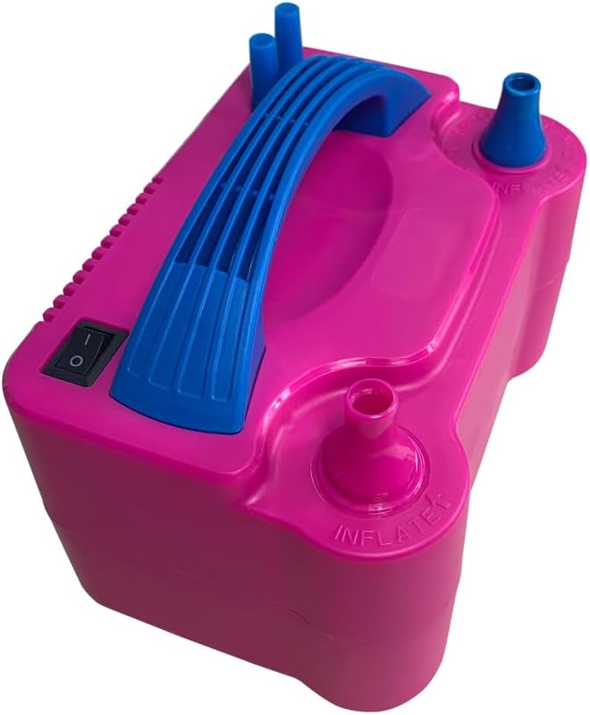 Portable Balloon Pump Powerful Electric Air Blower Dual Nozzle Balloon Fast and - Image 7