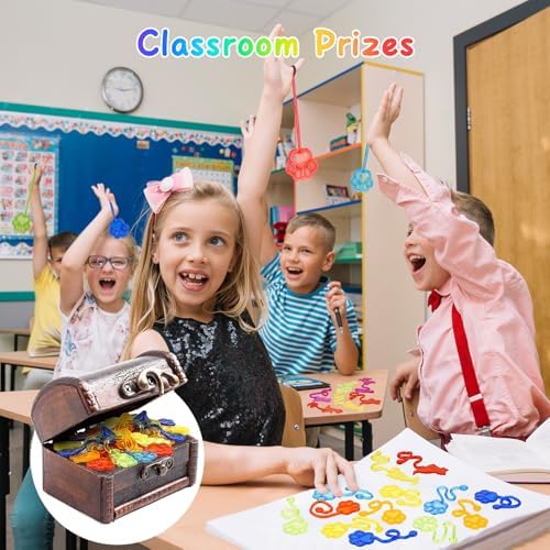 30 PCS Sticky Hands Bulk Party Favors for Kids 4-8,8-12 Year Dog Paw Shape Stretchy Sticky Hand Feet Goodie Bags Stuffers for Kids Treasure Box Toys for Classroom Small Mini Prizes Trinkets - Image 3