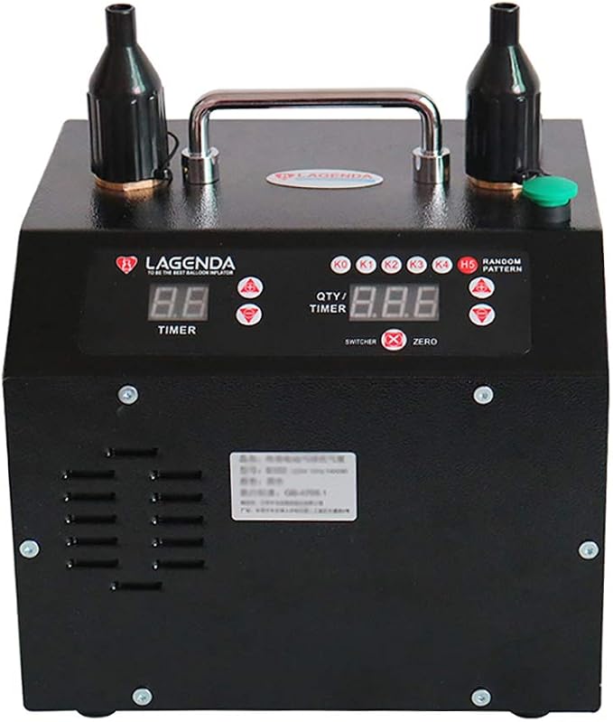 Lagenda B322 V5.0 Electric Balloon Pump Dual Nozzle Digital Electric Air by LAGENDA