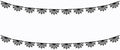 SaktopDeco 2 Pack Felt Spiderweb Garland Banner Hanging Spiderweb Decorations by SaktopDeco