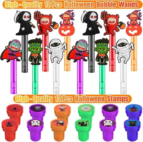 ONBKYGF 453PCS Halloween Party Favors Supplies Decorations, Halloween Treat or Trick Goodie Bags Pinata Fillers Stuffers Halloween Classroom Prizes Gifts for Kids - Image 5