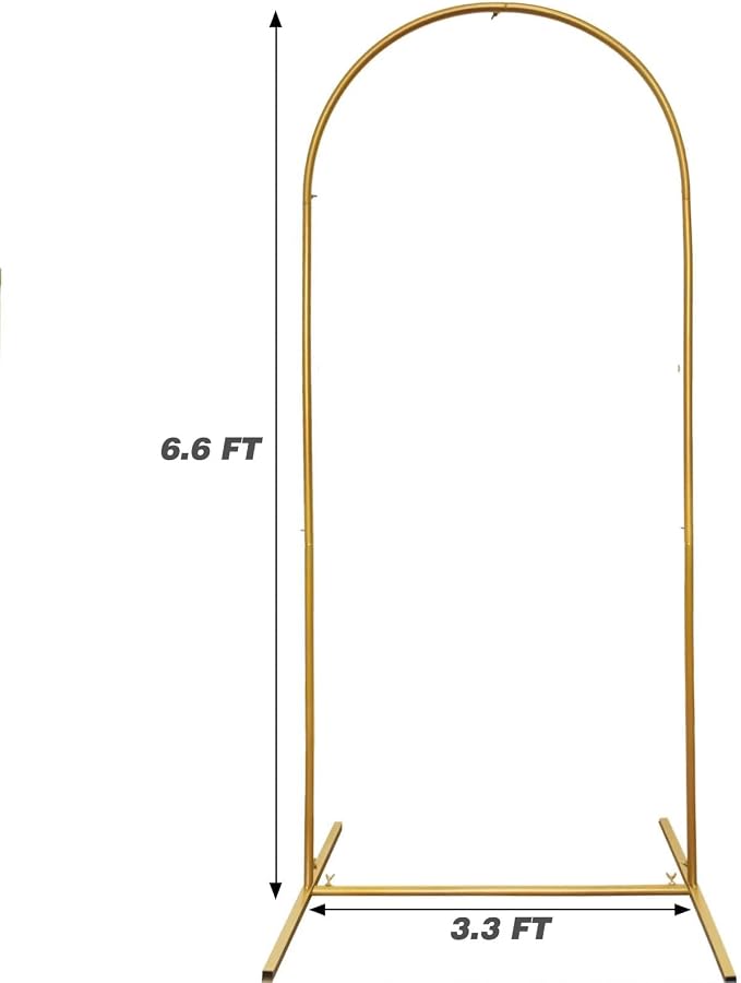 Metal Balloon Arch Kit, Love Balloon Column Arch Frame, Wedding Heart Arch - Image 7