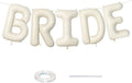 40 Inch Beige BRIDE Balloons Bachelorette by Lingqiang