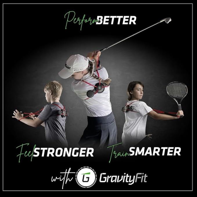 Golf Swing Performance Trainer Aid | Golf Swing Trainer Trusted by PGA Coaches | Backed by 30 Years Research | Elevate Your Golf Training | Enhance Strength, Stability, Rotation & Posture