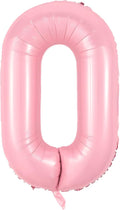 40 Inch Pink Number 0 Balloon Suitable by Unknown