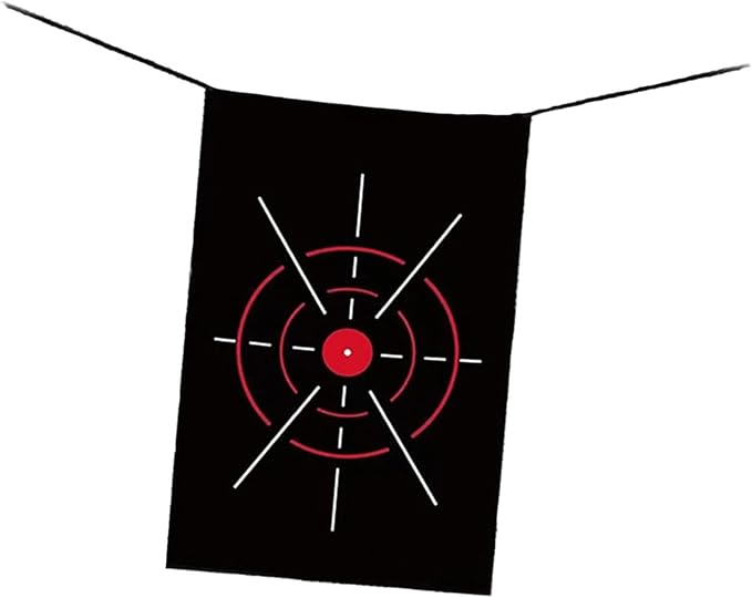 Hitting Net Golf Target Cloth Hanging Circle Backstop Swing Black Portable for Indoor Backyard Practice Golfer Accessories