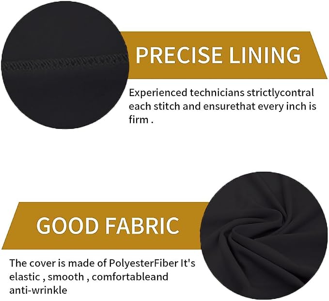 50 Pcs Black Washable Removable Universal - Image 5