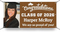 Personalized Graduation Photo Vinyl Banner Sign by Milweb1LLC