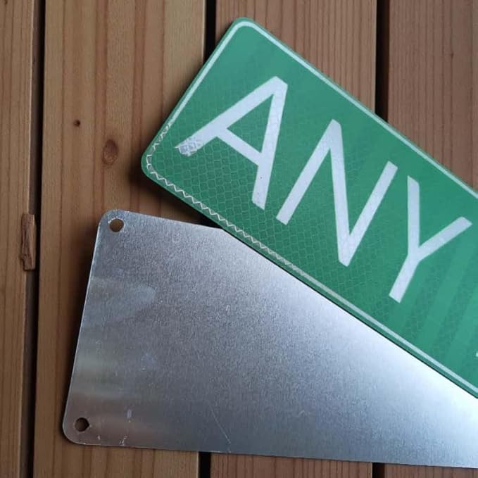 Custom Signs Outdoor Metal, Personalized Street Sign for Home Bar Wall Decor, 6x24 Inches, Fade Resistant Aluminum-UV Protected and Weatherproof