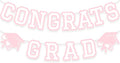 Congrats Grad Banner Graduation Party Banner Decoration Hanging Garland High by Unknown