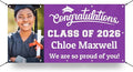Personalized Graduation Photo Vinyl Banner Sign by Milweb1LLC