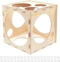 Worown 14 Holes Collapsible Wood Balloon Sizer Box, 1-10 Inch Balloons Sizer by Worown