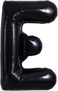 TONIFUL 40 Inch Large Black E Letter Balloon by TONIFUL